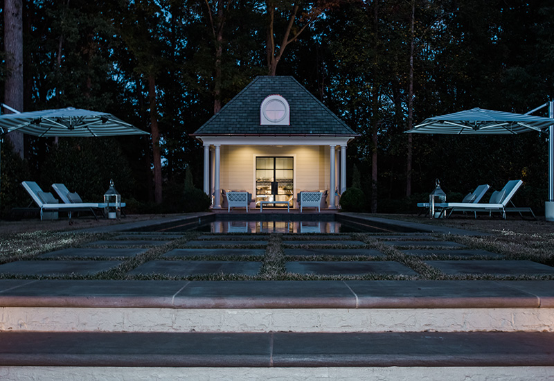 Greg Paul Outdoor Portfolio - Pool house
